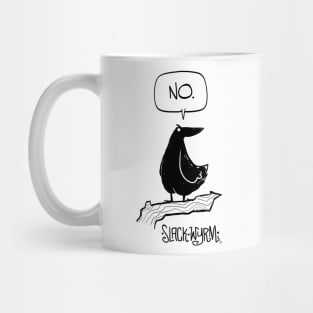 Crow says No! Mug